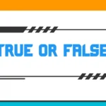 True or False