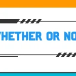 Whether or Not