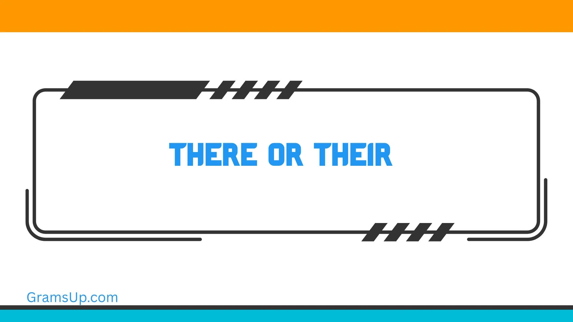 There or Their