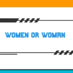 Women or Woman